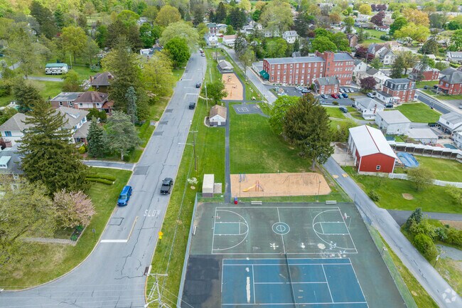 Locals can get outside and play at the Jacksonwald playground in Saint Lawrence.