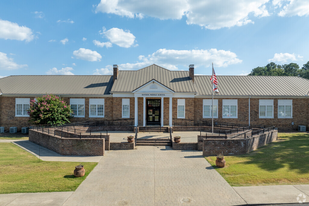 Hayden Middle School has a beautiful campus.