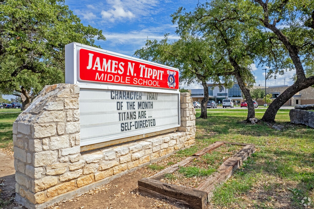 Tippit Middle School has 580 students in grades 6-8 in Wolf Ranch.