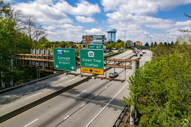 I-376 runs through Green Tree.