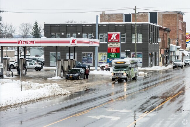 Modern conveniences in the historic Falconer part of Ellicott bring shopping home.