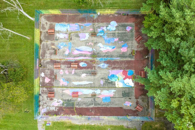 Edgecomb Park offers a quiet spot for Parklane residents to relax outdoors.