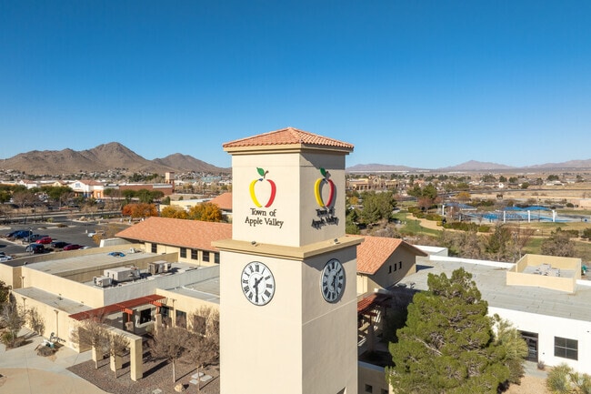 Apple Valley City Hall is home to a library, recreation center, park and event center.