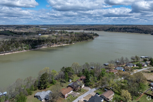Beaver Lake spans from Rogers all the way south to Springdale.