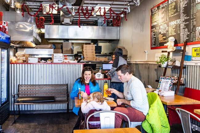 Grab a slice with the family at Needham House of Pizza.