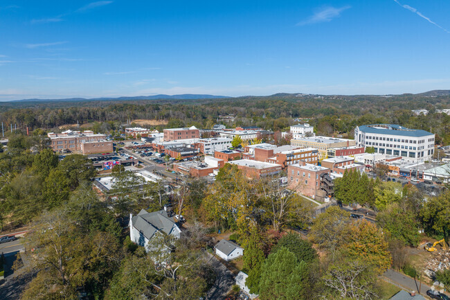 Downtown Canton is a buzzing are area with many amenities for the growing city.