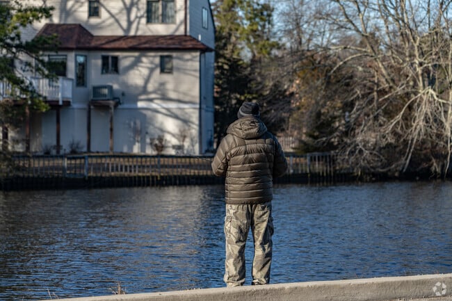 Jeffrey's Creek offers space for residents to catch fresh fish.