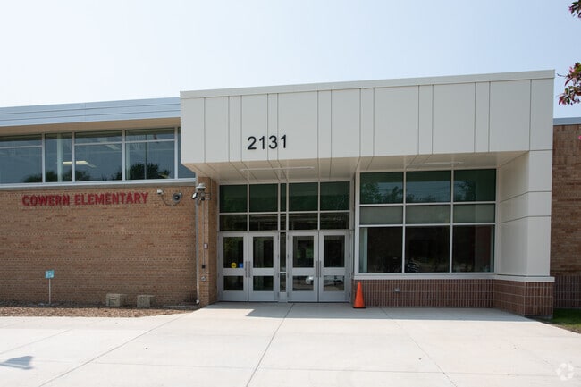 Cowern Elementary School is located on Margaret Street in the Maplewood neighborhood.
