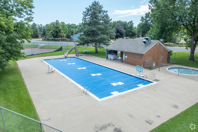Village East has an HOA pool and tennis courts available for play.