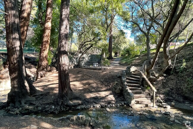 Live Oak Park is a great place to relax, stroll and play in the neighborhood of North Berkeley.