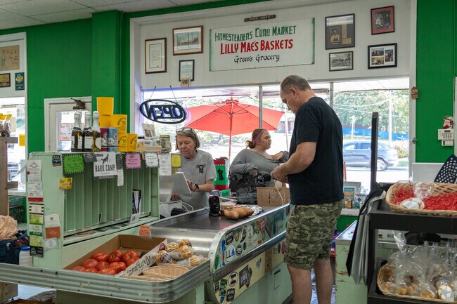 Greens Grocery in Riverside South offers fresh produce daily to local residents.