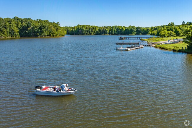 Randleman Lake Marina near Frazier Marsh offers several ramps for boat access.