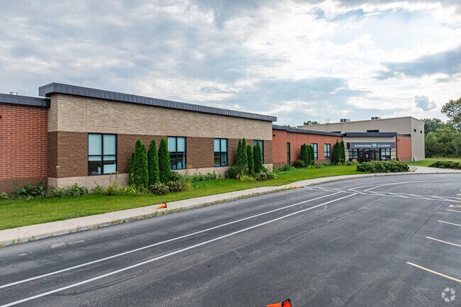 Evergreen Academy has about 440 students in Wisconsin's Mount Pleasant community.