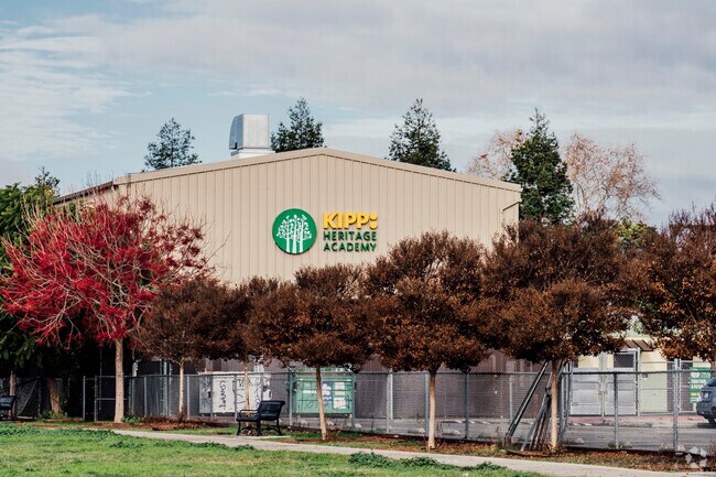 KIPP Heritage Academy is next to Solari Park in San Jose, California.