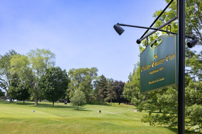 Oakley Country Club is a great spot for a game of afternoon golf in Cushing Square.