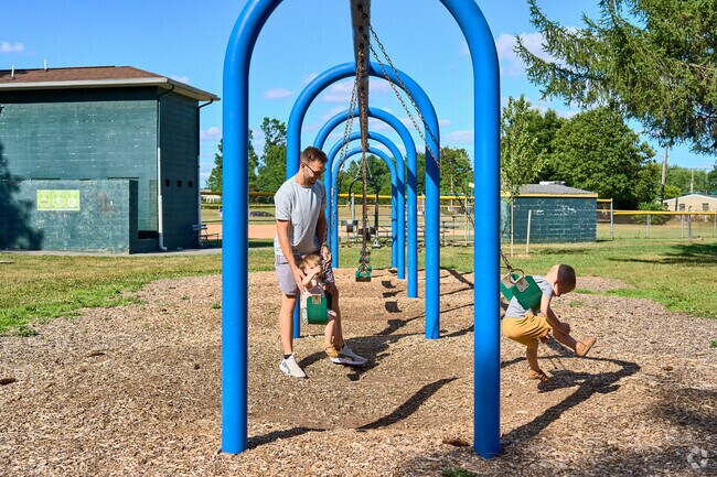 Hellane Park has a nice playground and is a favorite for children in Hagerstown.