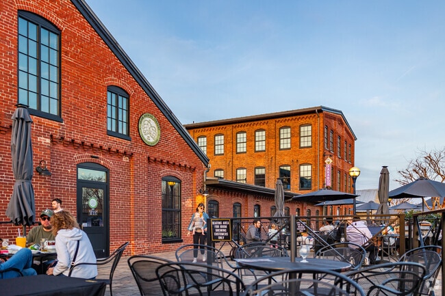 Steinhart & Idiom Brewery have ample outdoor seating which is enjoyed by Braddock Heights locals