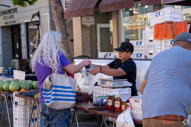 Shop seasonal fruits and veggies at Old Monterey Farmers Market every week in Old Monterey.