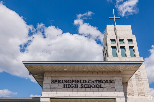 Springfield Catholic High School draws students from Springfield and surrounding areas.