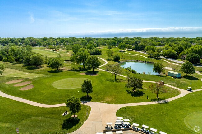 Enjoy the 18-whole MacDonald Golf Course.