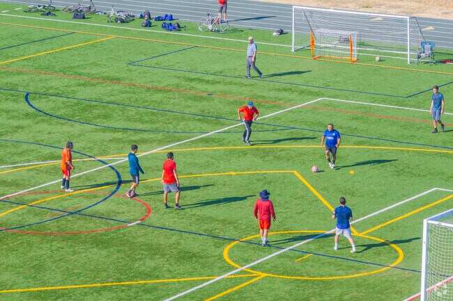 Altimira Middle School's sports fields are modern and serve as a sports hub in Boyes Hot Springs.