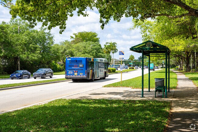 There are several bus stops situated on Atlantic Boulevard in Cypress Run.