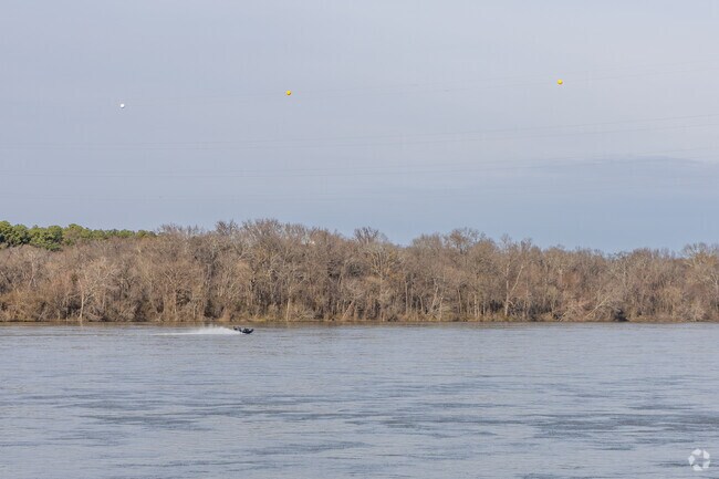 Fisherman can boat along the Tennessee River all year long in The Shoals.