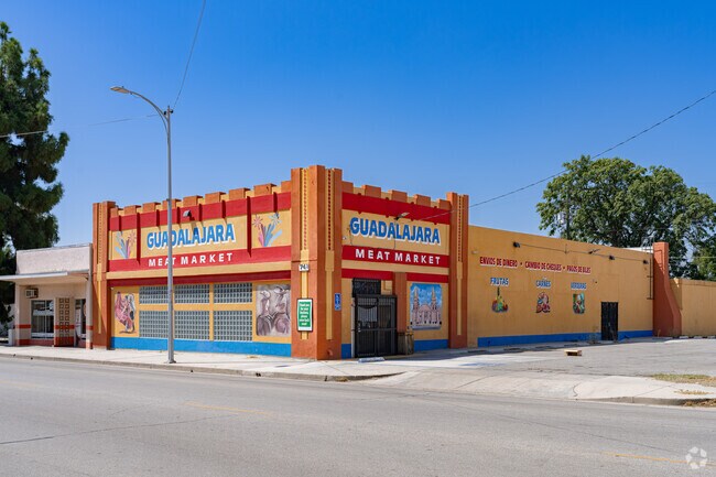 Residents of Wasco shop Guadalajara Meat Market downtown.