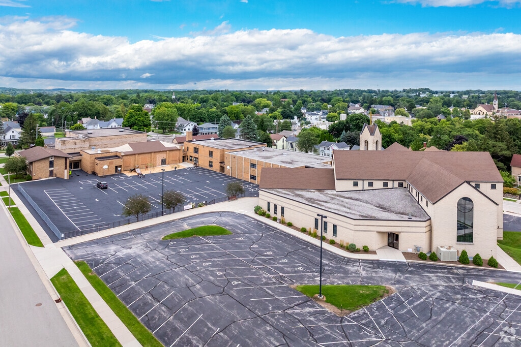 St. John the Baptist Catholic School in Plymouth.