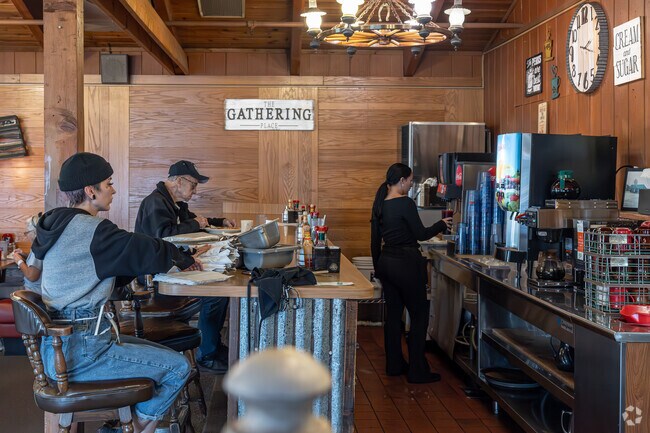 People in Lynn gather at The Rusted Spoon for an excellent meal.