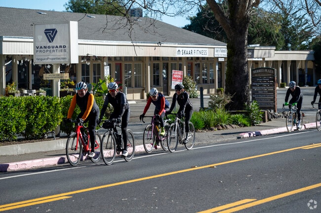Kentfield it's a very popular place to go road biking.