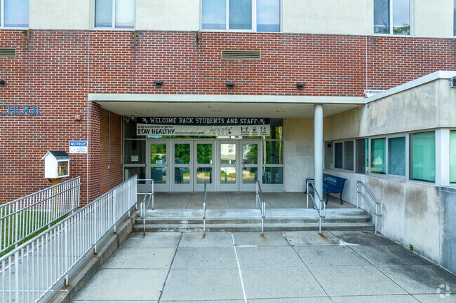 Ansonia Middle School serves students in grades 6 through 8.