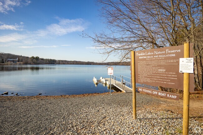 The Franklin Lakes Nature Preserve is a great place to bring the whole family in North Haledon.