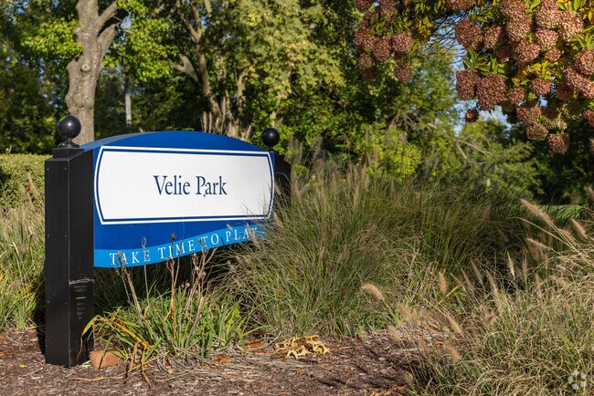 Velie Park offers tranquility right in local's backyards in the Overlook neighborhood.