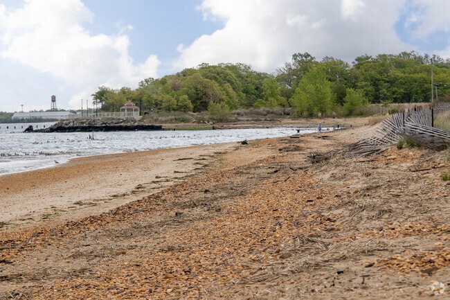 Cliffwood is known for its beach, a few minutes from Route 35.