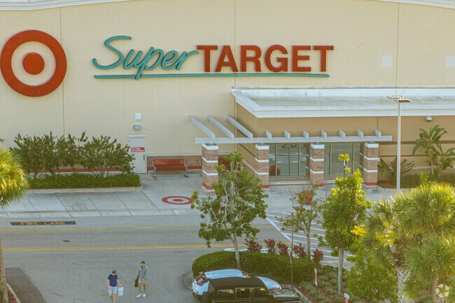 Super Target is one of the main ways to get groceries in Miromar Lakes.