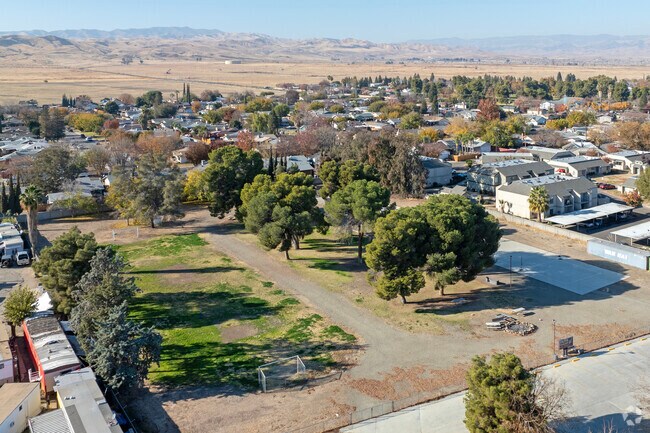 The soccer field of Faith Christian Academy in Coalinga.