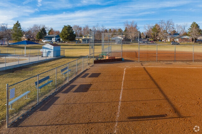 There are two baseball fields available at Columbine Hills Elementary School.