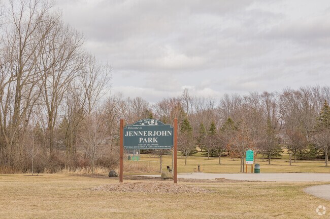 Jennerjohn Park offers some green space for locals.