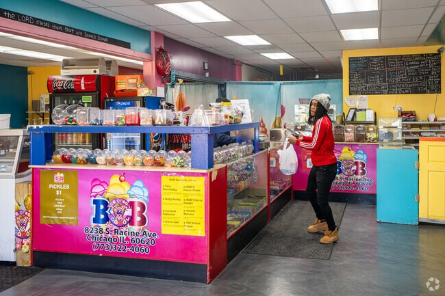 Residents love the tasty treats at B & B's Ice Cream and Candy in Auburn Gresham.