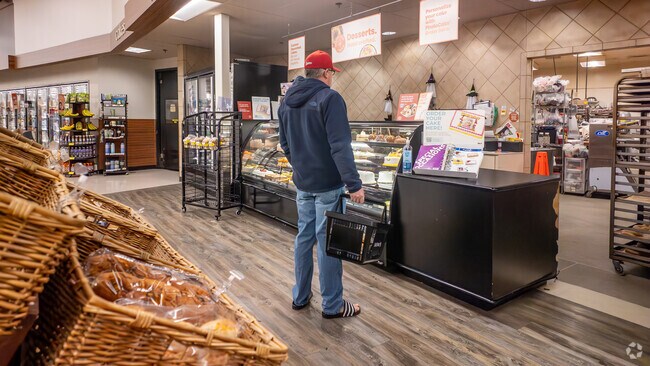 Safeway and other grocery options are available for Cain Road residents.