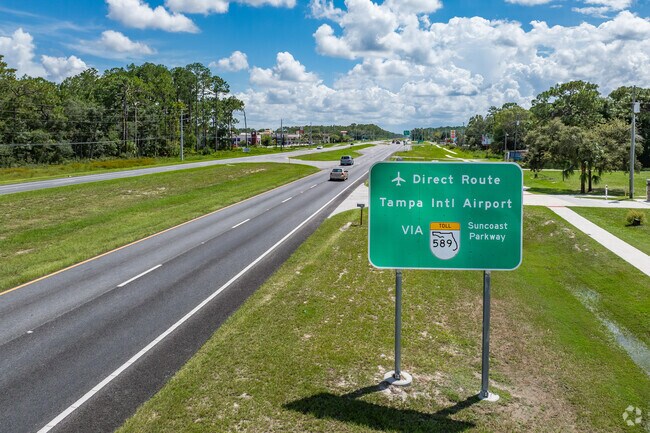 Mayfair Garden Acres has direct access to Tampa Airport via 589.