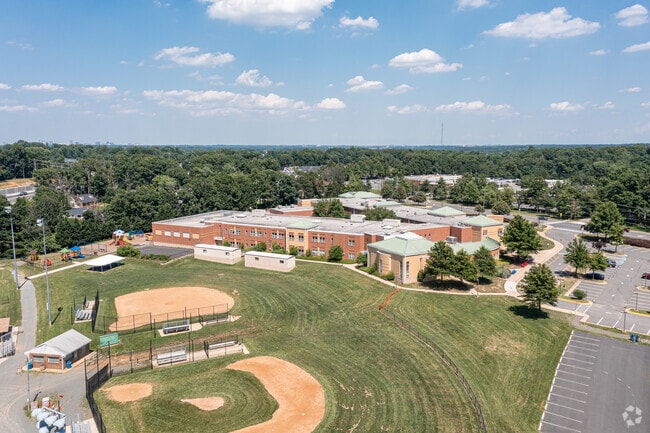Providence Elementary School is in close proximity to the Fairfax little league fields.