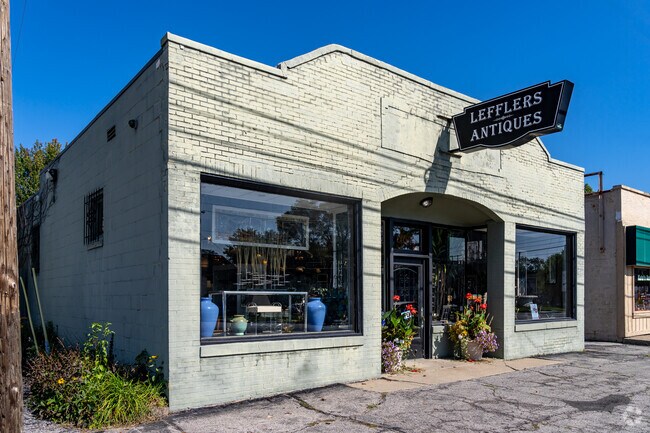 Visit Leffler's Antiques to search through their extensive collection of historic artifacts.