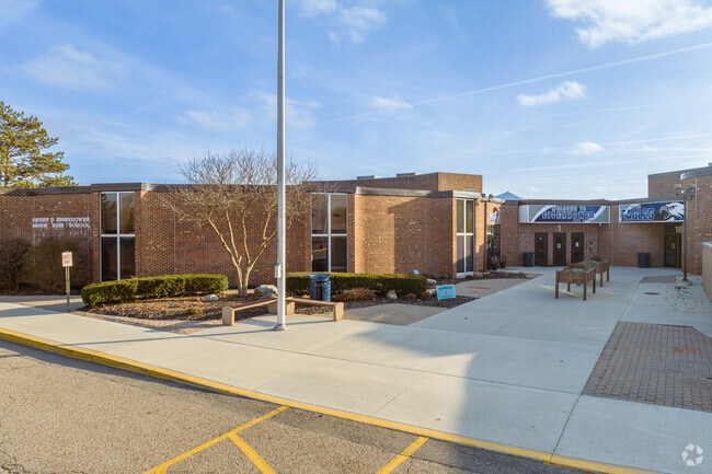 Eisenhower High School in Shelby Township.