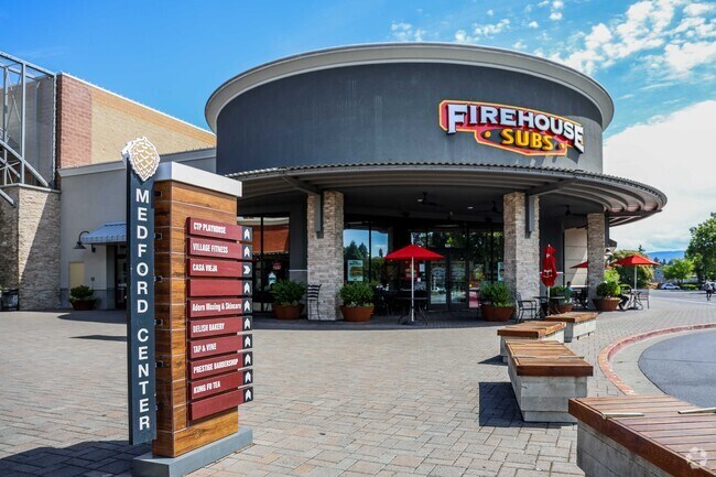 The Medford Center offers a variety of restaurants in Greenhills Estates.