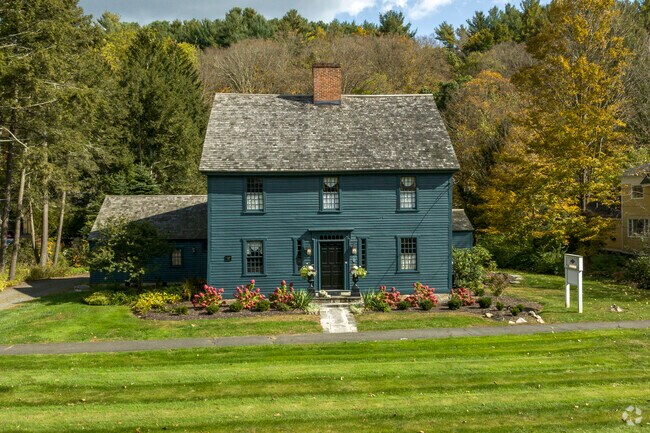 A Main Street Woodbury Cape Cod style home.