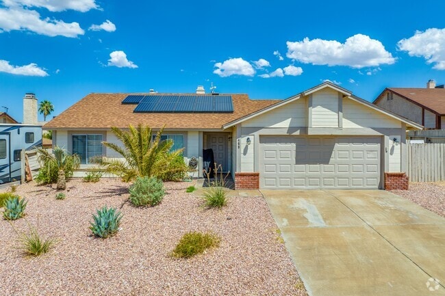 Ranch style homes from the 1940's and 1950's serve a mix of housing styles throughout Henderson.