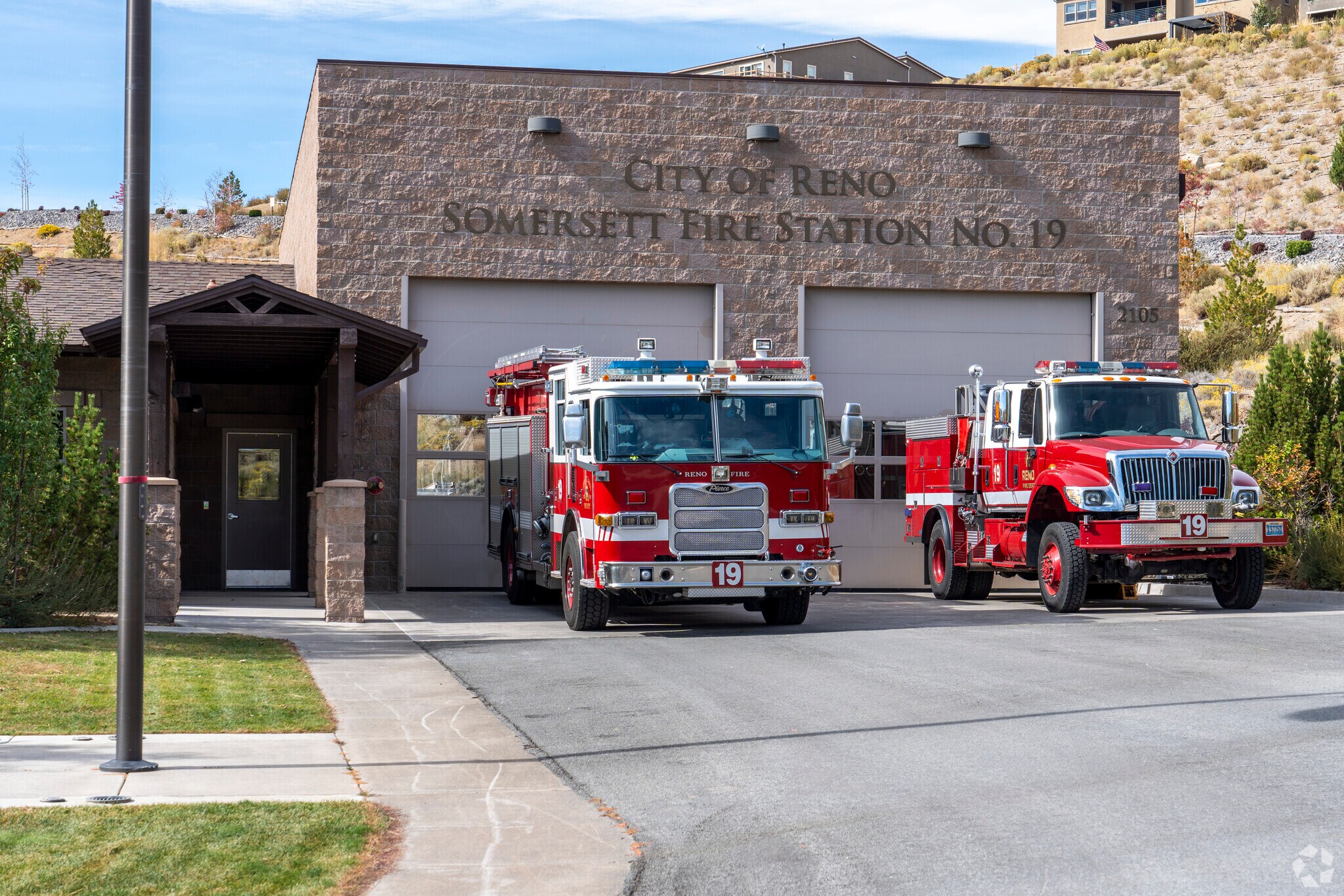 Somersett is fortunate to have its own Fire Station at the top of the community for emergencies.