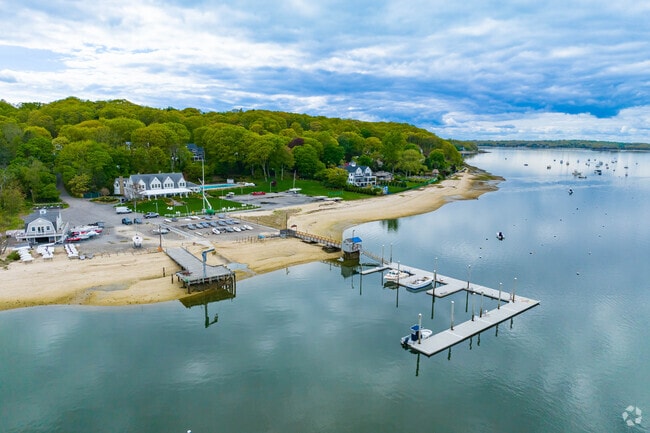 Nearby Centerport Yacht Club is a great place to spend time on or off the water.